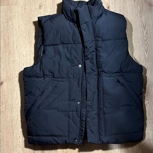 Old Navy Dark Blue Quilted Vest